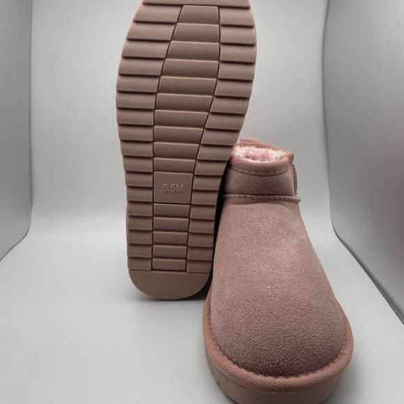 CUSHIONAIRE Women's COZY pull on boot PINK 8.5 - Picture 6 of 6